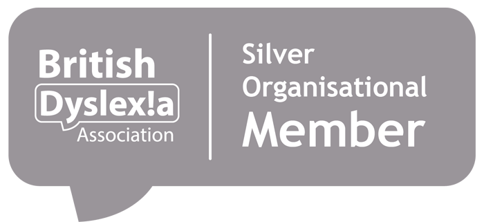British Dyslexic Association Logo - Silver Organisational Member