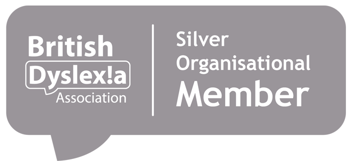 British Dyslexic Association Logo - Silver Organisational Member